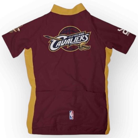 Cleveland Cavaliers Women’s Short Sleeve Cycling Jersey Small, NBA Licensed 735 - Picture 3 of 7
